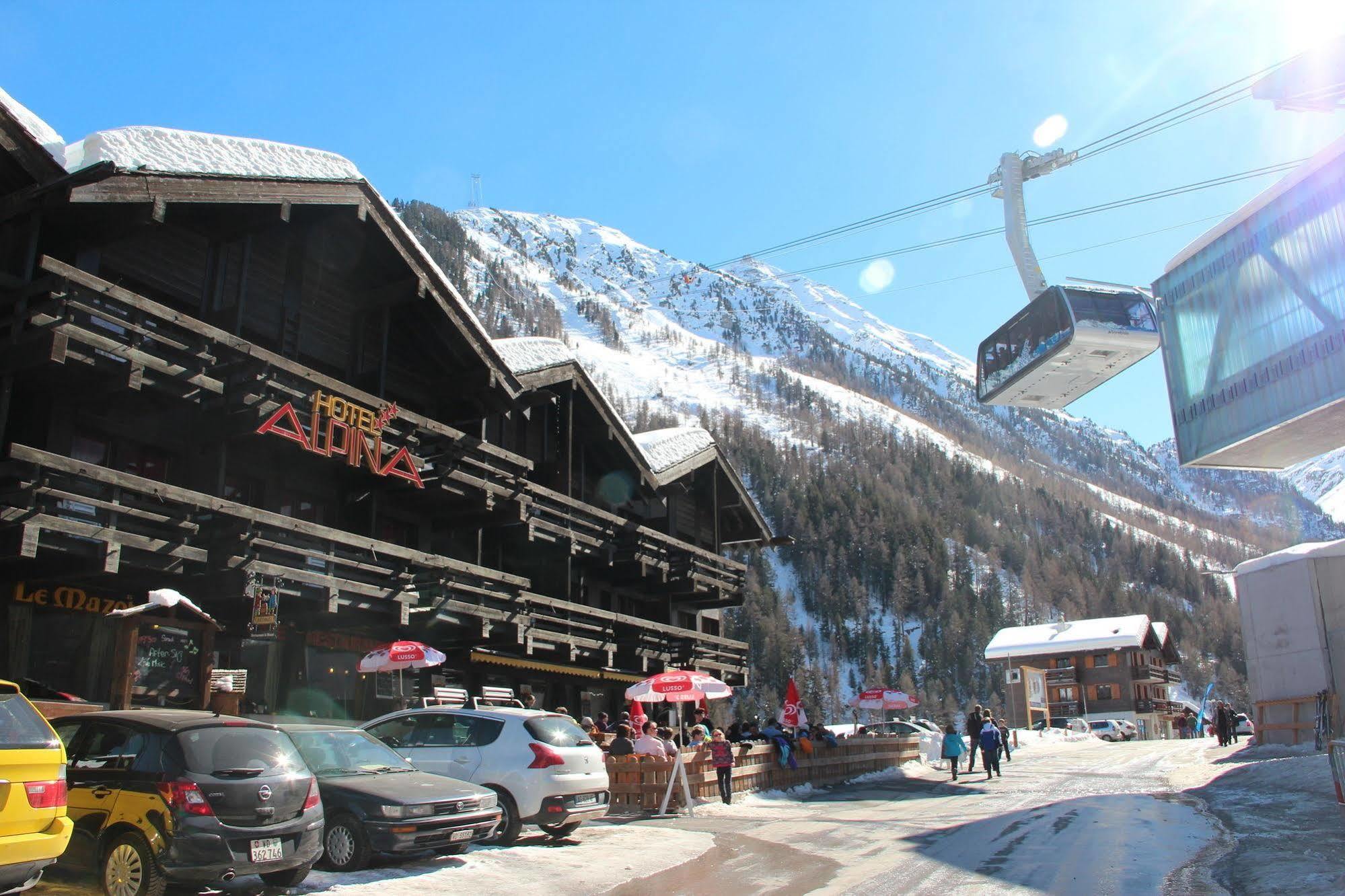 Hôtel Alpina Grimentz Ngoại thất bức ảnh